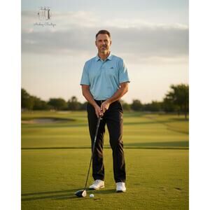 Adidas Golf Ultimate 365 Pants Men 42x32 (Fits 44x30) Black‎ Stretch Performance